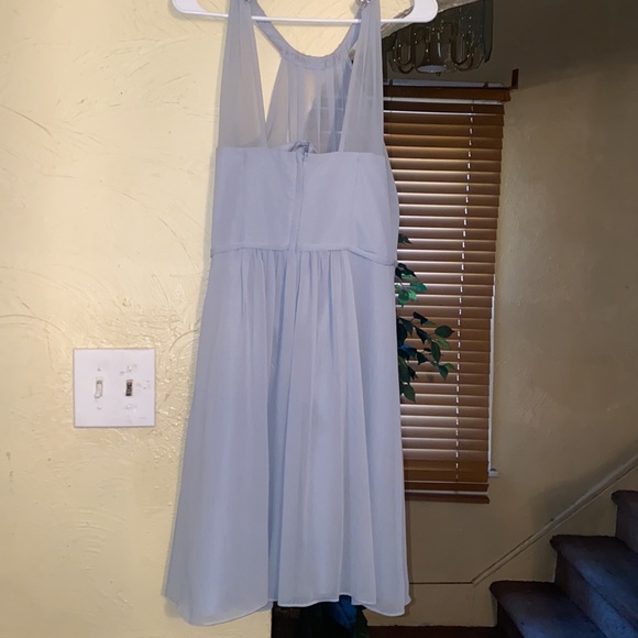 Soft gray sleeveless dress - Picture 2 of 2
